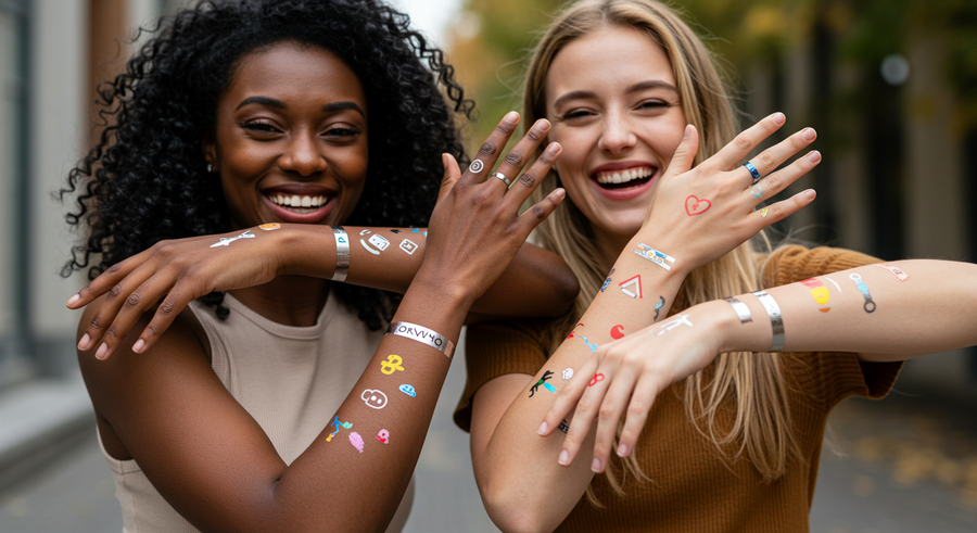 Tatuaggi Temporanei e Tendenze per l’Autunno 2025 con Tattoozzi