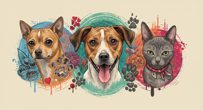 Tatuaggi sugli animali: l’arte della personalizzazione