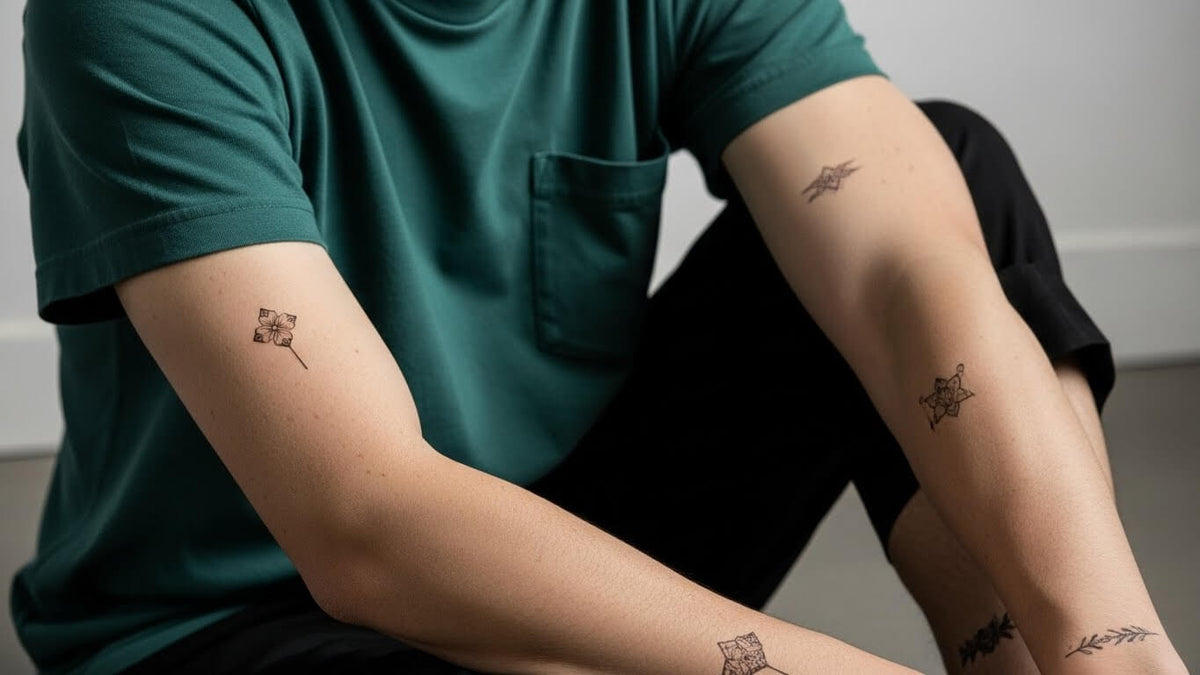 Dove posizionare un tatuaggio temporaneo per farlo durare più a lungo?