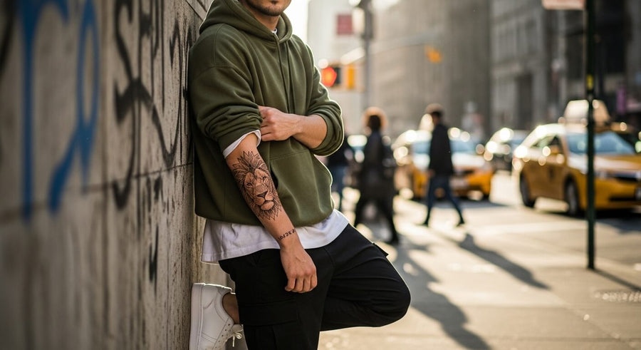 Tatuaggi temporanei maschili: le ispirazioni più stilose