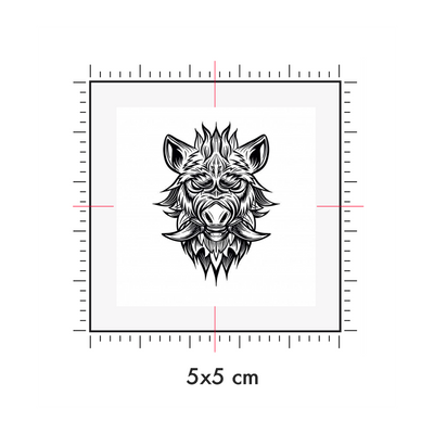 Tatuaggi temporanei personalizzati : 5 x 5 cm