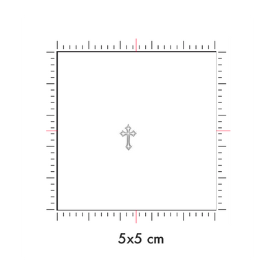 Tatuaggi temporanei personalizzati : 5 x 5 cm