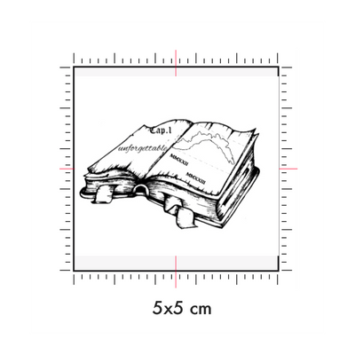 Tatuaggi temporanei personalizzati : 5 x 5 cm