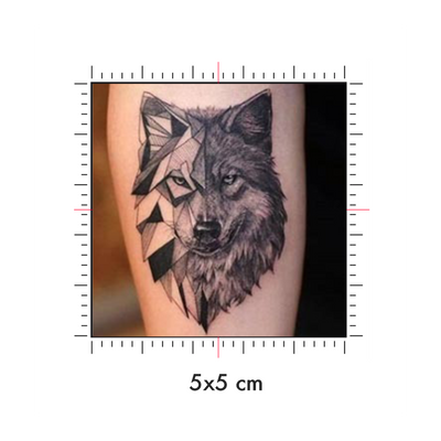 Tatuaggi temporanei personalizzati : 5 x 5 cm