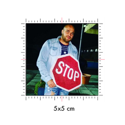 Tatuaggi temporanei personalizzati : 5 x 5 cm