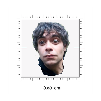 Tatuaggi temporanei personalizzati : 5 x 5 cm