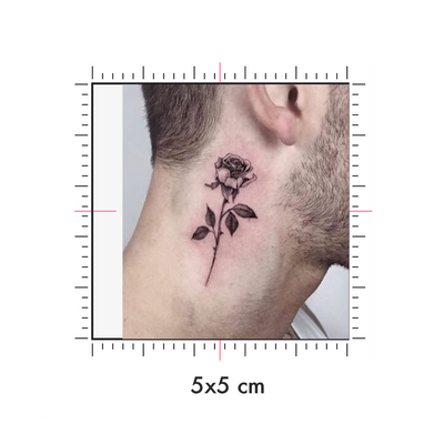 Tatuaggi temporanei personalizzati : 5 x 5 cm