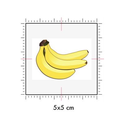 Tatuaggi temporanei personalizzati : 5 x 5 cm
