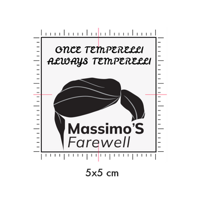 Tatuaggi temporanei personalizzati : 5 x 5 cm