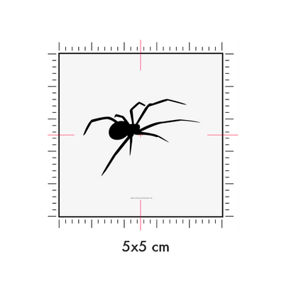 Tatuaggi temporanei personalizzati : 5 x 5 cm