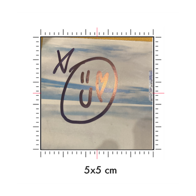 Tatuaggi temporanei personalizzati : 5 x 5 cm