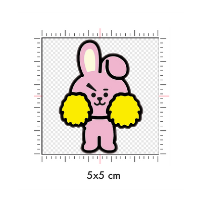 Tatuaggi temporanei personalizzati : 5 x 5 cm