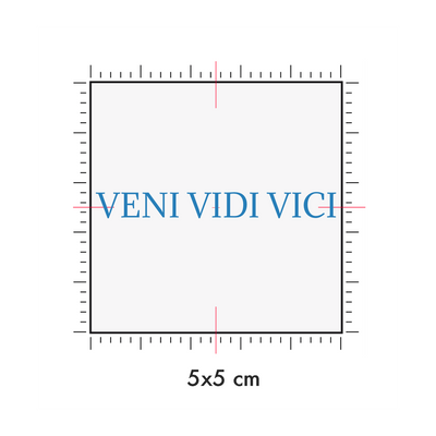 Tatuaggi temporanei personalizzati : 5 x 5 cm