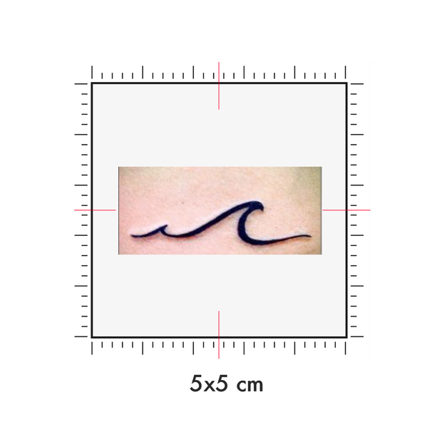Tatuaggi temporanei personalizzati : 5 x 5 cm