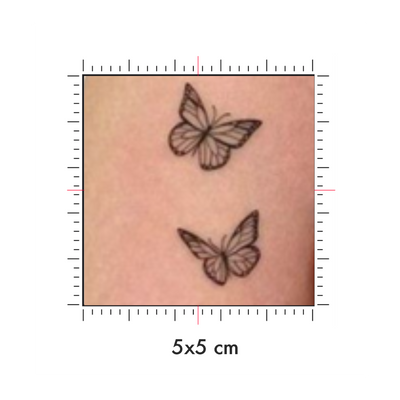 Tatuaggi temporanei personalizzati : 5 x 5 cm