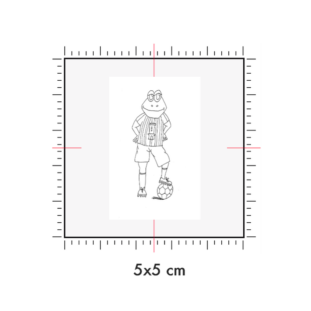 Tatuaggi temporanei personalizzati : 5 x 5 cm