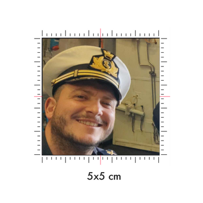 Tatuaggi temporanei personalizzati : 5 x 5 cm