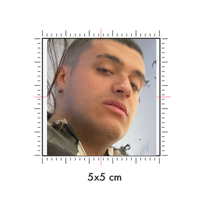 Tatuaggi temporanei personalizzati : 5 x 5 cm
