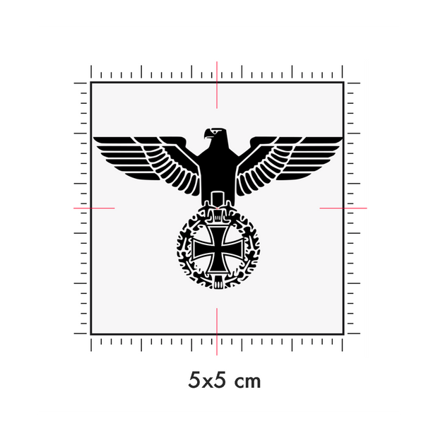 Tatuaggi temporanei personalizzati : 5 x 5 cm