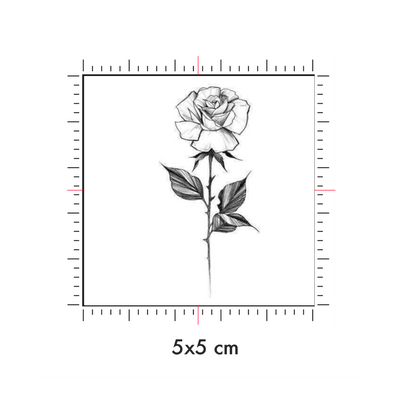 Tatuaggi temporanei personalizzati : 5 x 5 cm