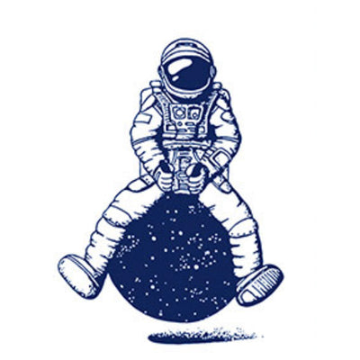 Tatuaggio Semipermanente Astronauta