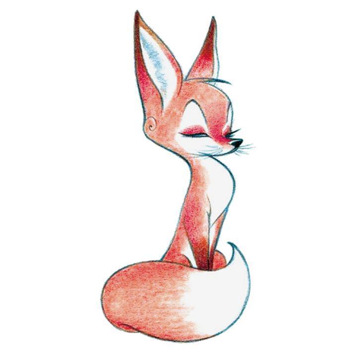 Tatouage éphémère temporaire animaux écureuil