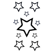 Tatouage éphémère temporaire étoiles stars