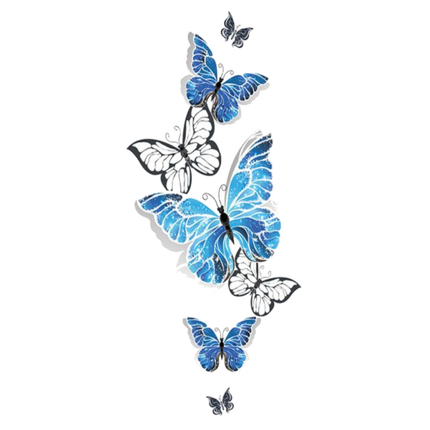 Night Butterflies Fluorescente