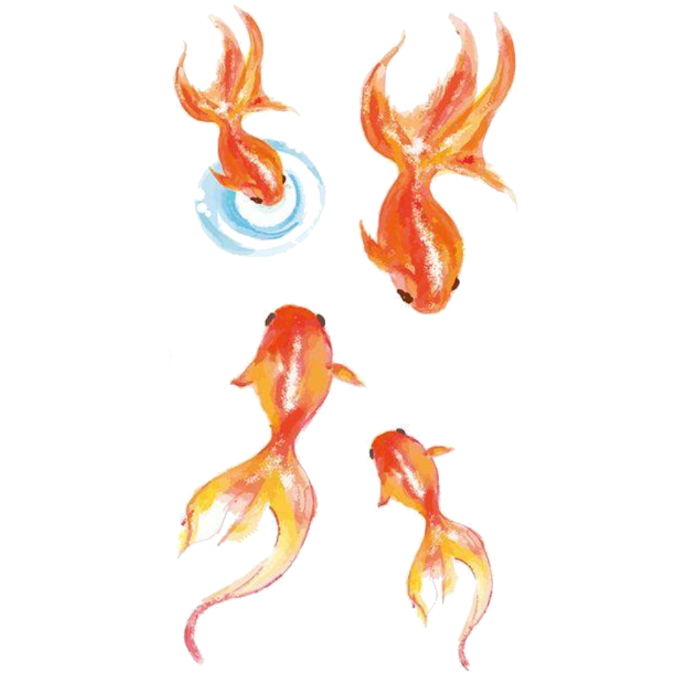 Red fish Fluorescente