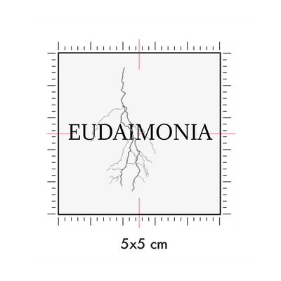 Tatuaggi temporanei personalizzati : 5 x 5 cm