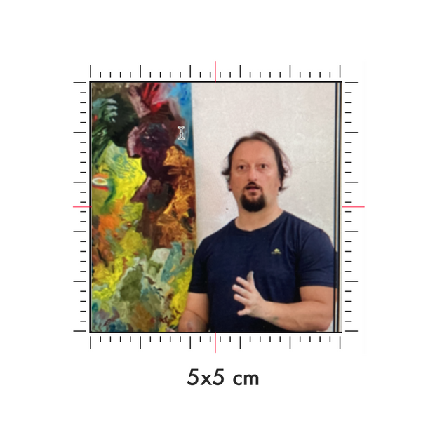 Tatuaggi temporanei personalizzati : 5 x 5 cm
