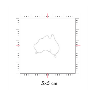 Tatuaggi temporanei personalizzati : 5 x 5 cm