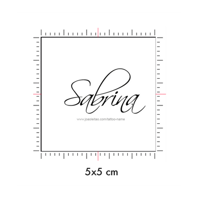 Tatuaggi temporanei personalizzati : 5 x 5 cm
