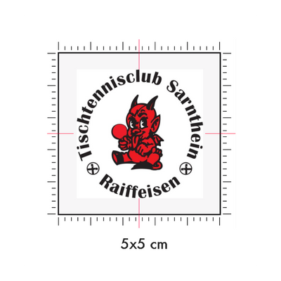 Tatuaggi temporanei personalizzati : 5 x 5 cm