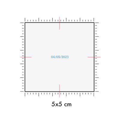 Tatuaggi temporanei personalizzati : 5 x 5 cm