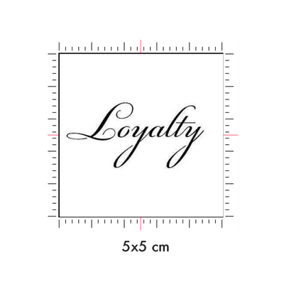 Tatuaggi temporanei personalizzati : 5 x 5 cm