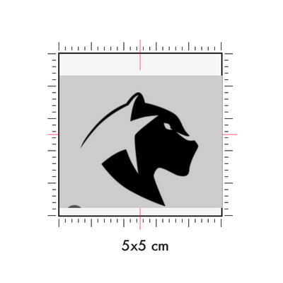 Tatuaggi temporanei personalizzati : 5 x 5 cm