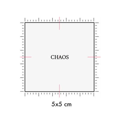 Tatuaggi temporanei personalizzati : 5 x 5 cm