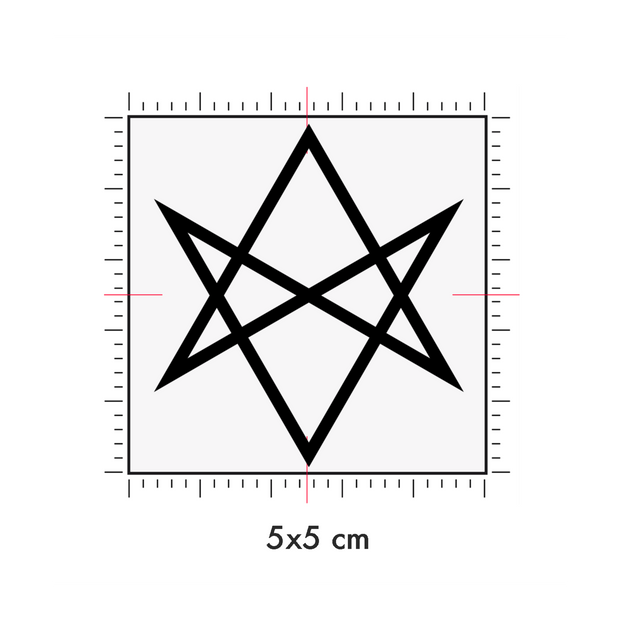 Tatuaggi temporanei personalizzati : 5 x 5 cm